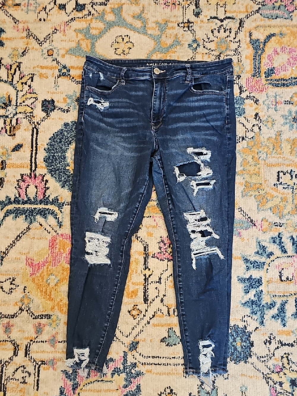 American Eagle High Rise Jegging Crop - Size 18